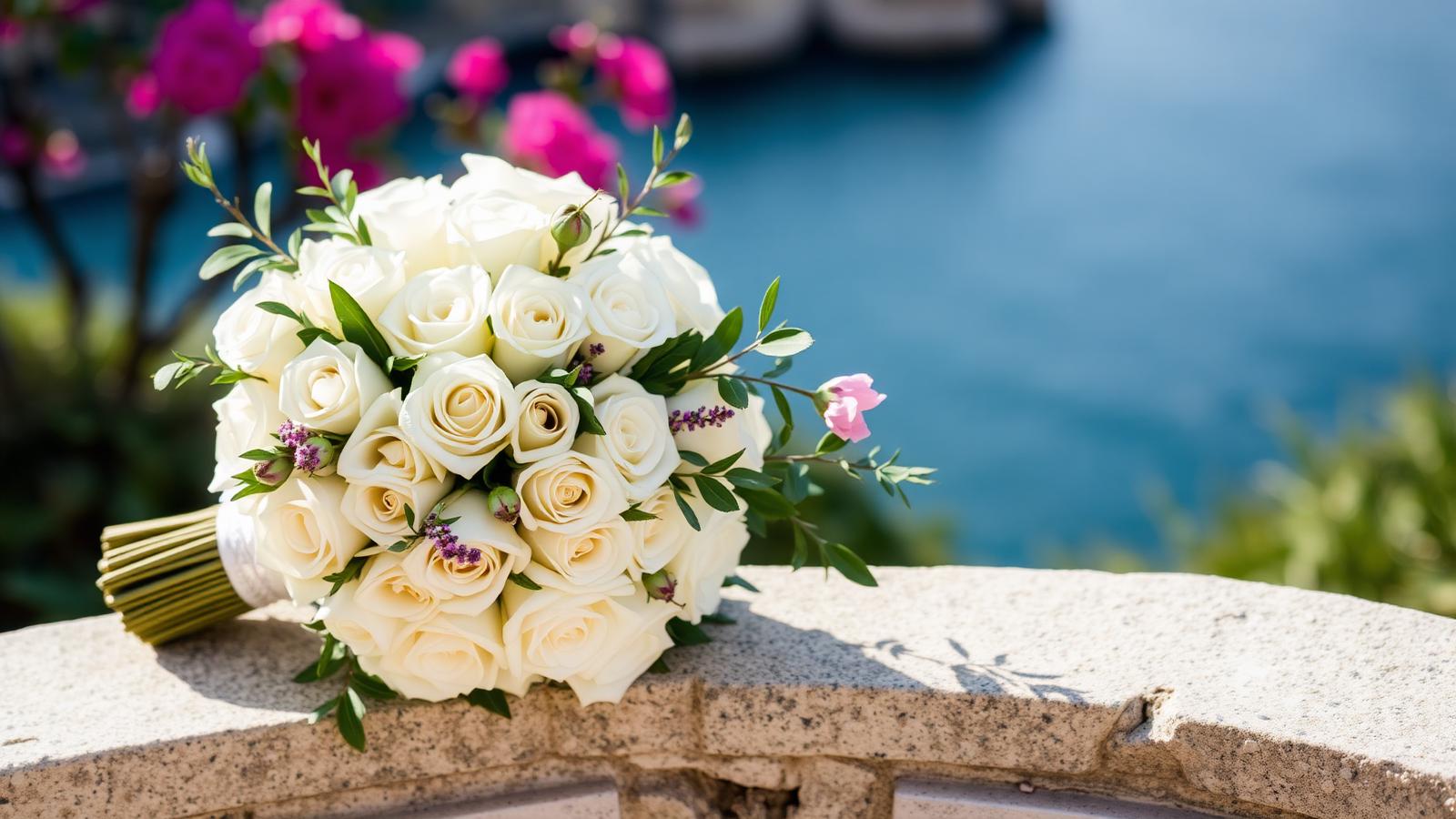 Flores para boda en Gibraltar y ambientación floral