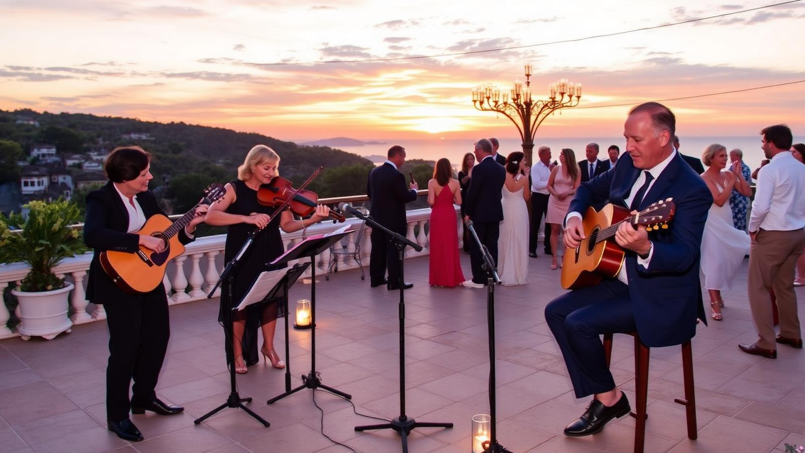 Música para bodas en Gibraltar: grupos en vivo y DJ